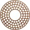 Ekena Millwork Fink Wood Fretwork Pierced Ceiling Medallion, Walnut, 22"OD x 8"ID x 3/8"T CMWP22X22X0375FFWA - alternate 1